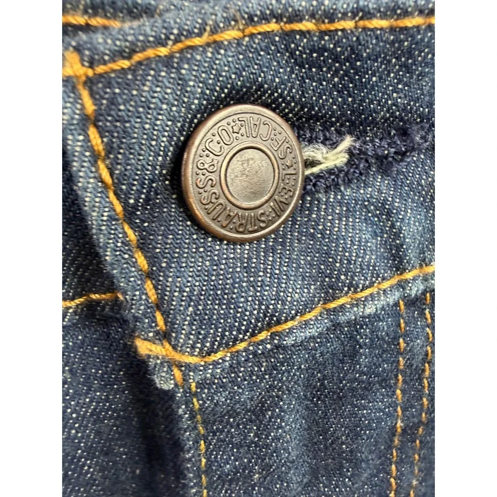 Levi's 514 Straight Fit Jeans Mens‎ Blue Medium Wash Denim 35x30